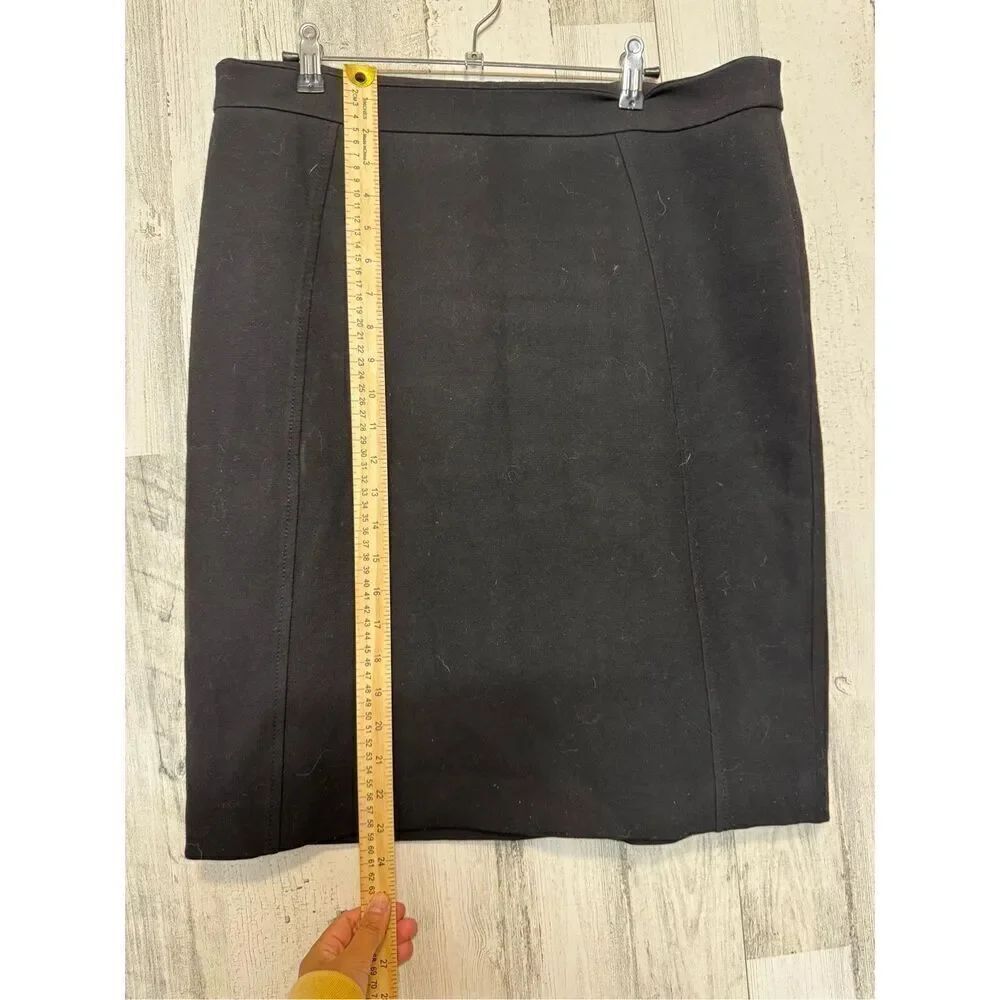 Halogen black midi skirt - Picture 5 of 8